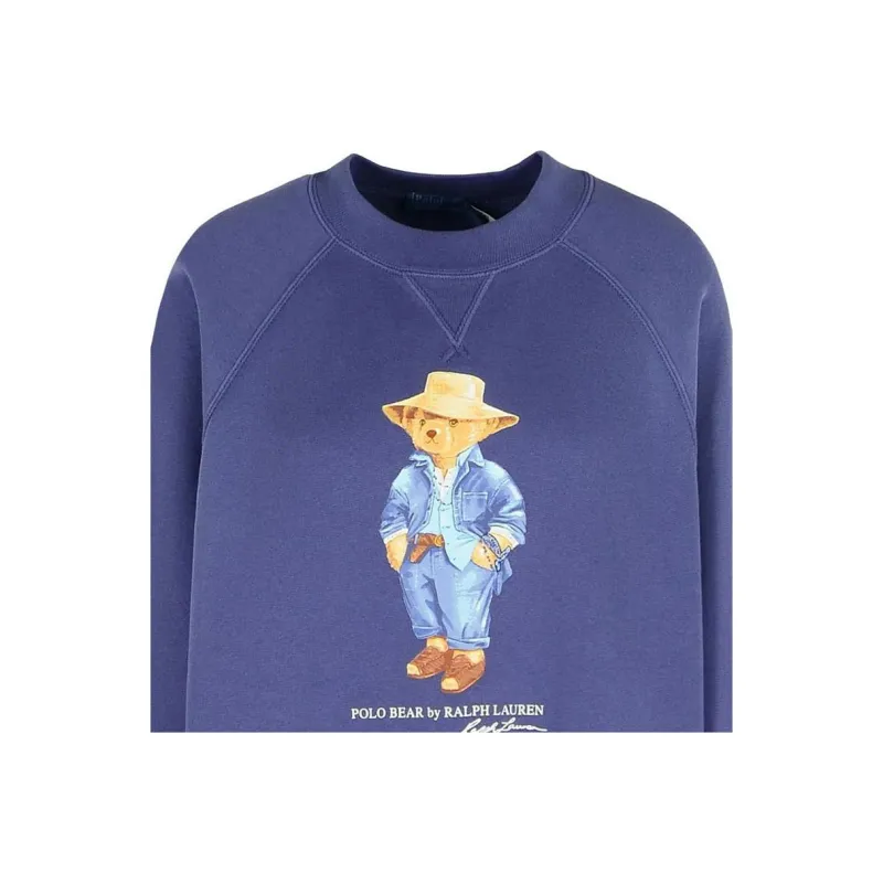 Polo Ralph Lauren Bear Printed Crewneck Sweatshirt-3