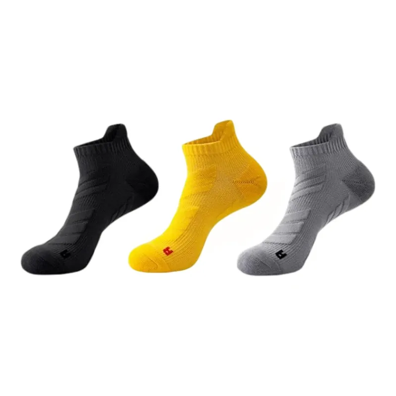 TLXT Running Socks Men's Students Outdoor Fitness Breathable Comfortable, Moisture Wicking Durable 3 Pack-10