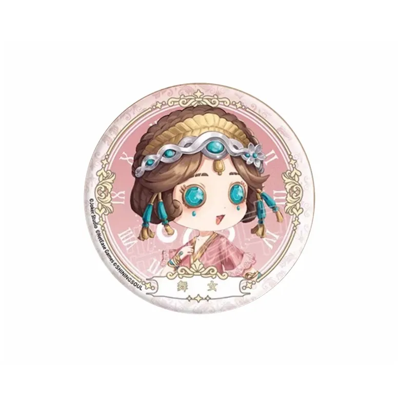 MANCOOL Gardener The Fifth Personality Frozen Time Round Badge First Edition Badges-0