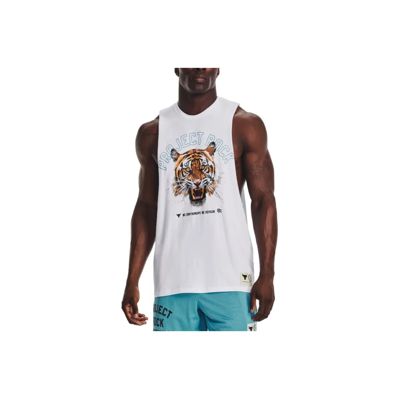 Under Armour Project RockCharged Cotton Tank Top Men's-0