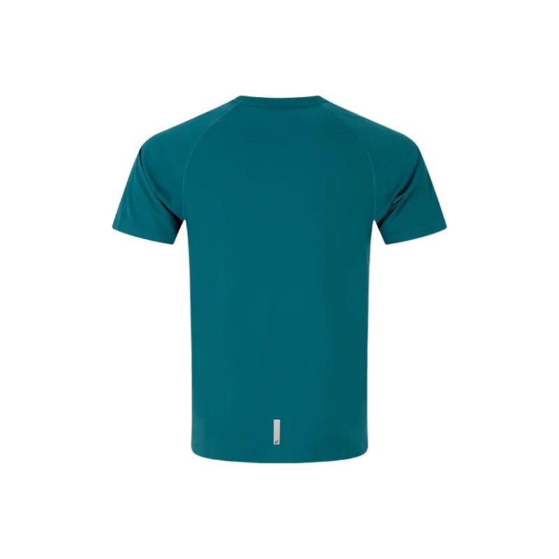 Asics T Shirts Men Cyan-2