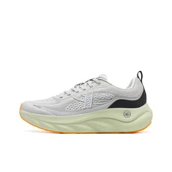 XTEP Breathable Coverage Low Top Casual Running Shoes Men's Gray