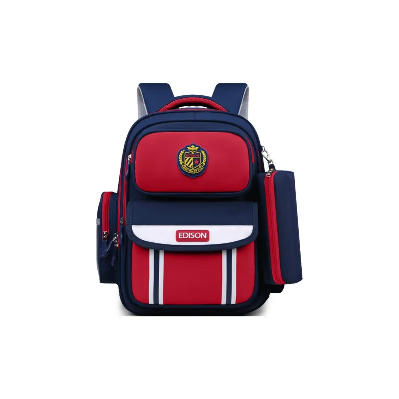 EDISON Repellent Oxford Cloth Backpack Student Backpack Kids' Royal Blue/Sky Blue/Pink/Purple-16