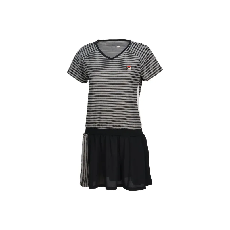 FILA Tennis Outfits Women's Black-0