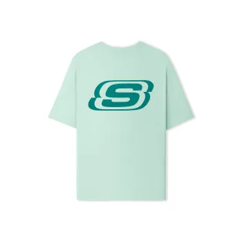 Skechers T Shirts Unisex Mint Green
