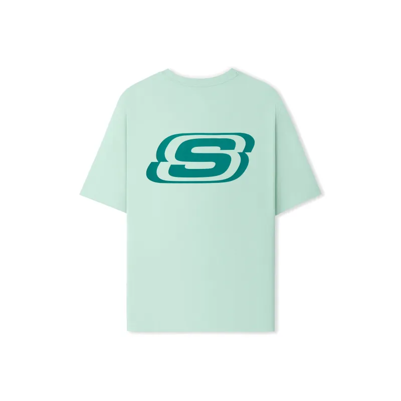 Skechers T Shirts Unisex Mint Green-0