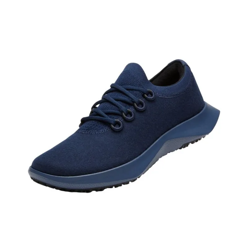 Allbirds Wool Dasher 2 Low Top Running Shoes Men's Dark Navy Blue-1