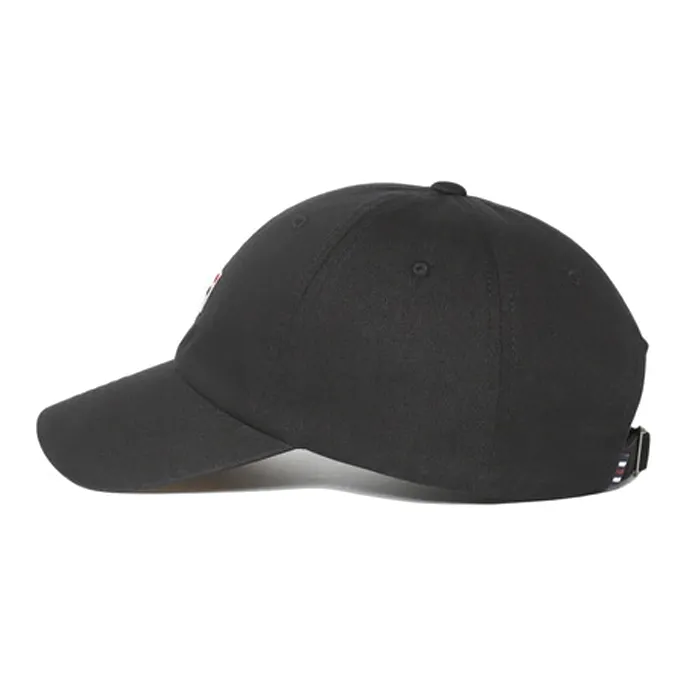 FILA 100% Cotton Baseball Caps Unisex Black-2