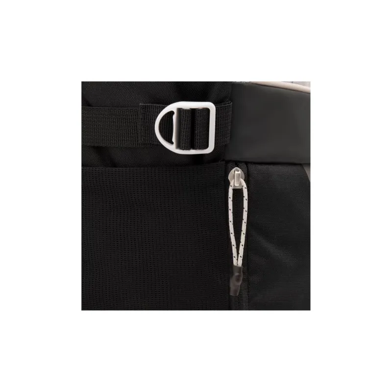 DECATHLON Polyester Backpack Men's Black White-6