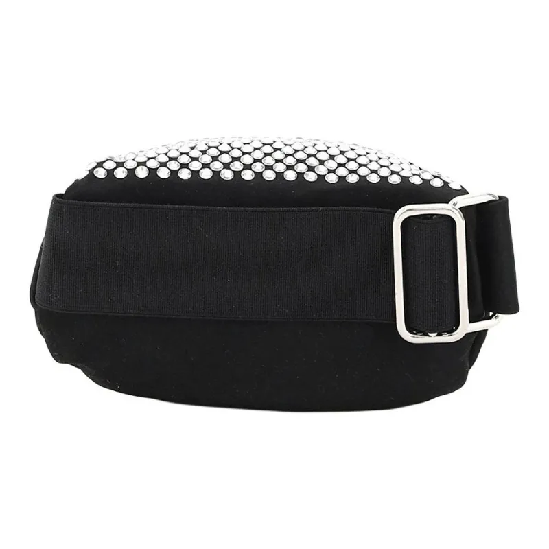 PRADA Fabric Fanny Pack Regular Women's Black-2