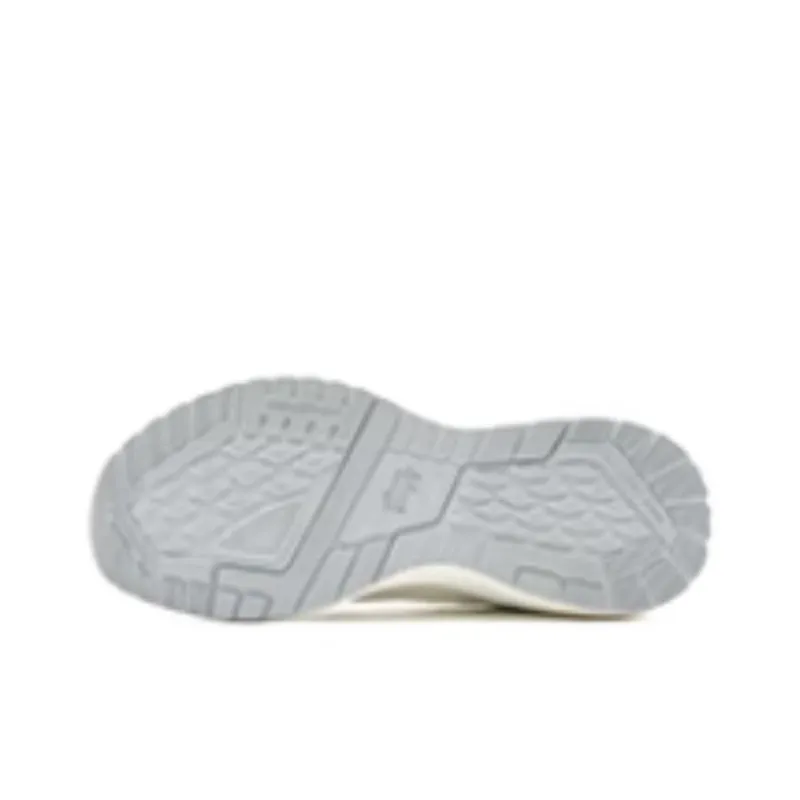 QIAODAN Slip Resistant And Breathable Low Top Casual Shoes Women's White Gray-4