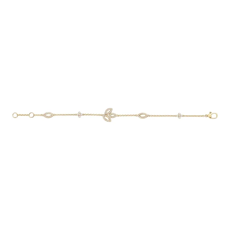HARRY WINSTON Diamond Bracelets Women's Gold-1