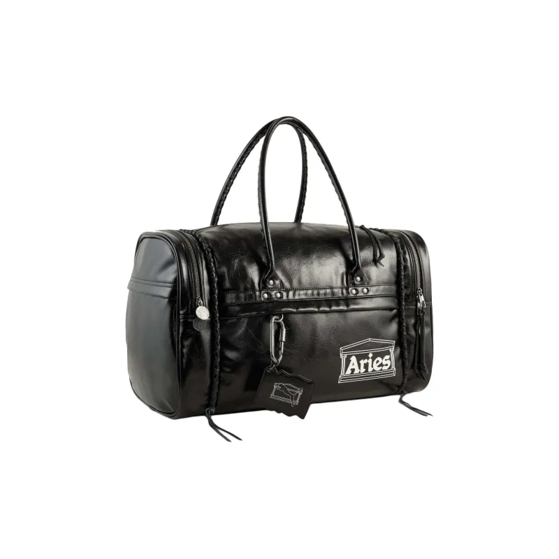 PUMA Aries Collaboration 23.5L Polyester Handbag Travel Bag Unisex Black-0