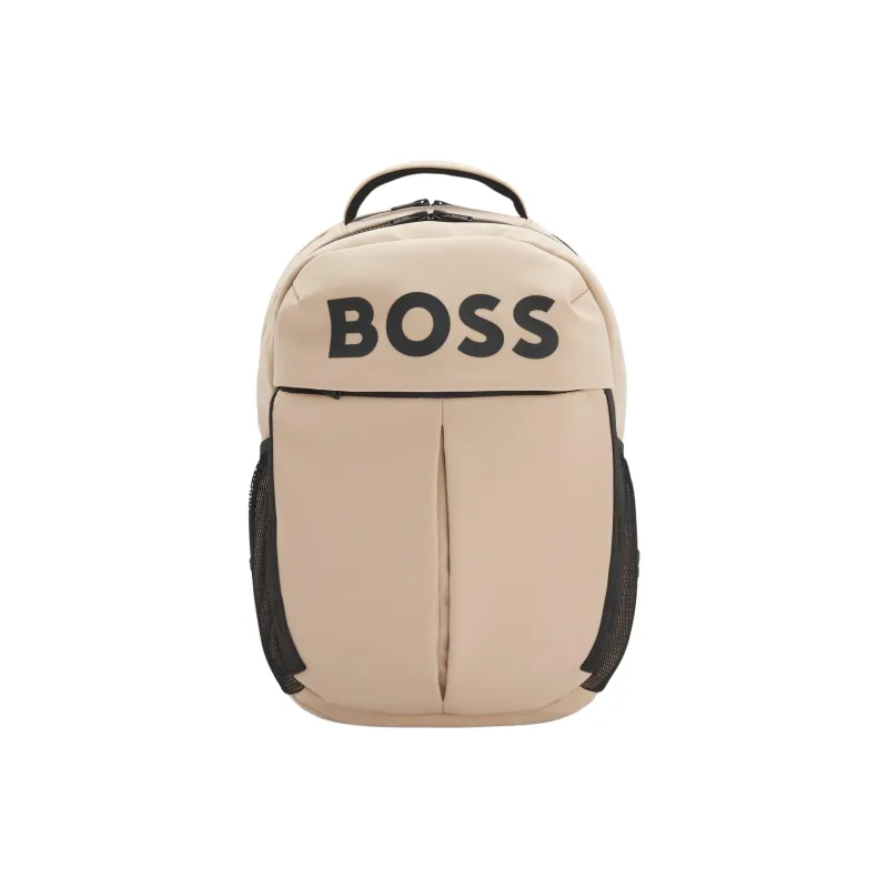 HUGO BOSS Polyester Backpack Kids' Beige-0