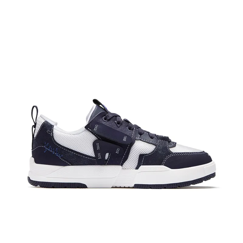 FILA FUSION GEOMETRY Geometric Shoes Low Top Skateboard Shoes Women's Barite Blue-1