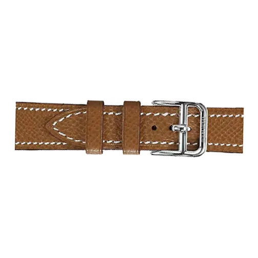 HERMES Apple Compatibility Watch Band Cowhide Leather Material-3