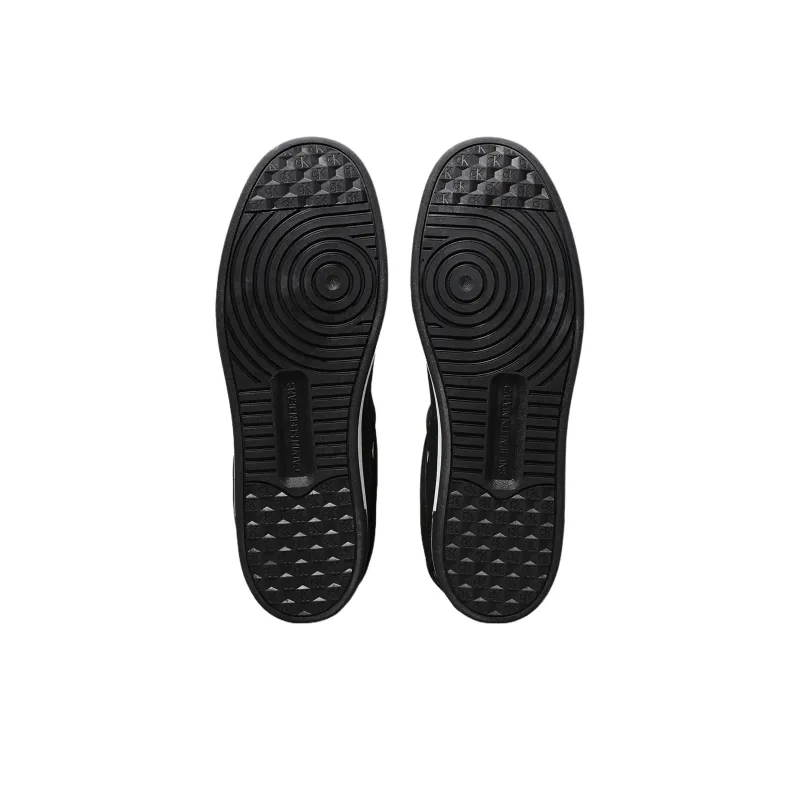 CKJ CALVIN KLEIN JEANS Mid Top Skateboard Shoes Men's Black-5