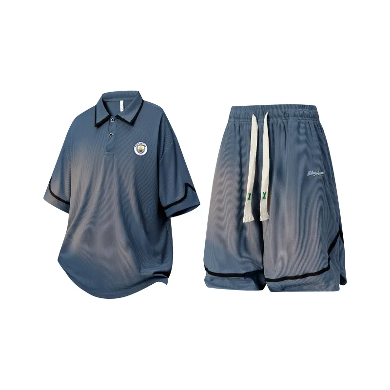 Manchester City F.C. Casual Sportswear Unisex 2 Piece Set-7