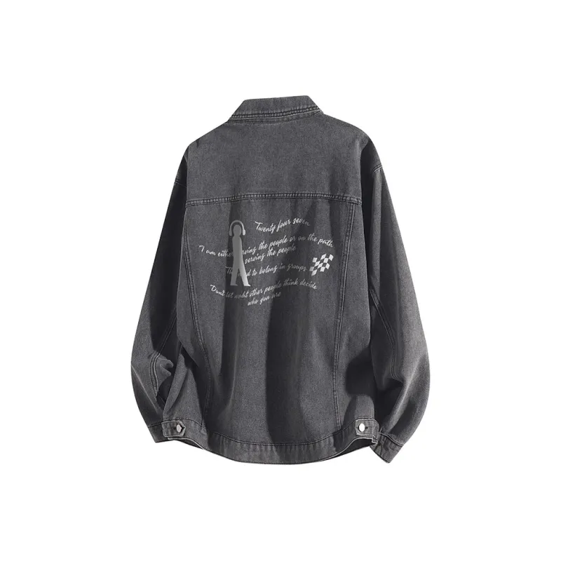 FAX FOR FMACM Denim Jacket Unisex-12