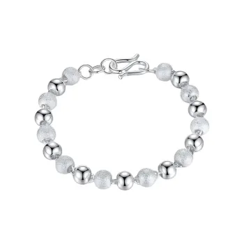 NICE CODE Sterling Silver Bracelets Women's