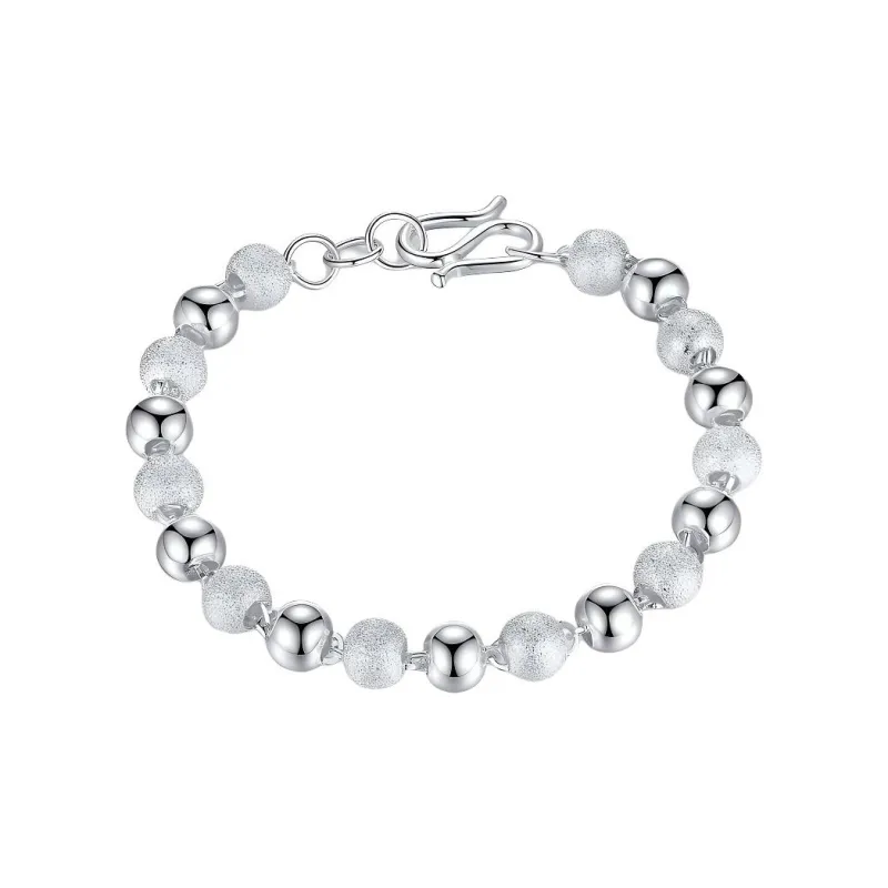 NICE CODE Sterling Silver Bracelets Women's-0