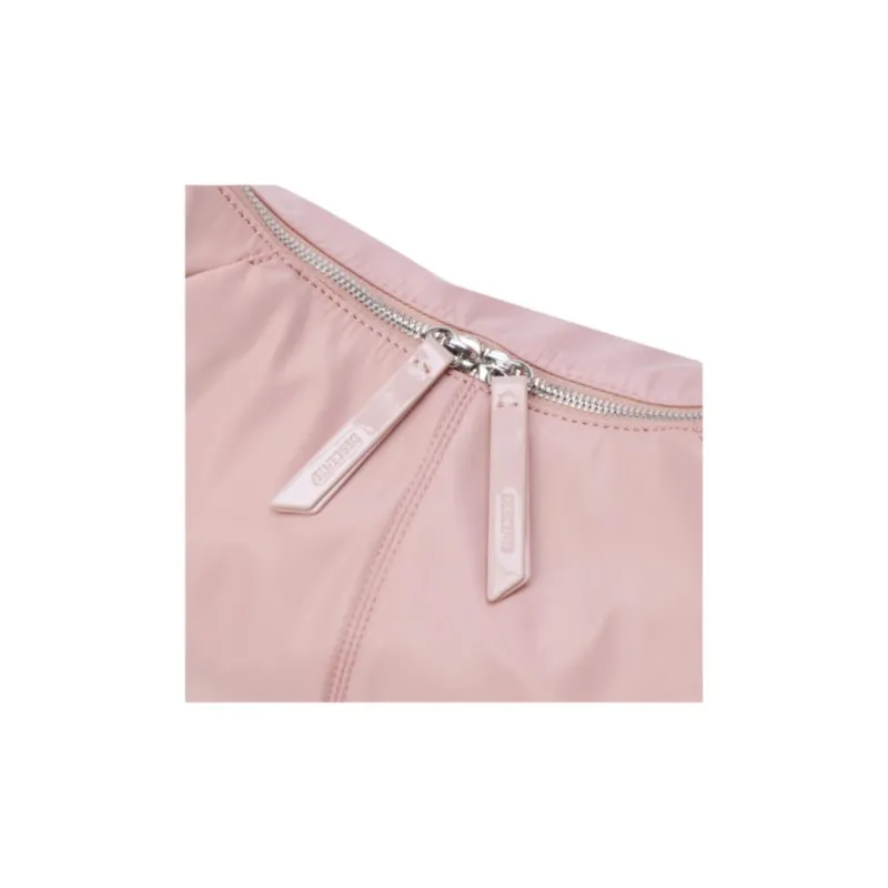 DESCENTE Polyester Crescent Bag Shoulder Bag Medium Size Women's Pink-8