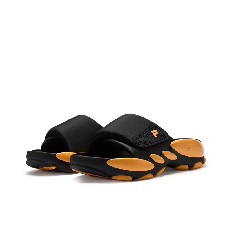 FILA FUSION ANTS SLIPPER Ant Slippers Slide Slippers Men's Black Yellow-1