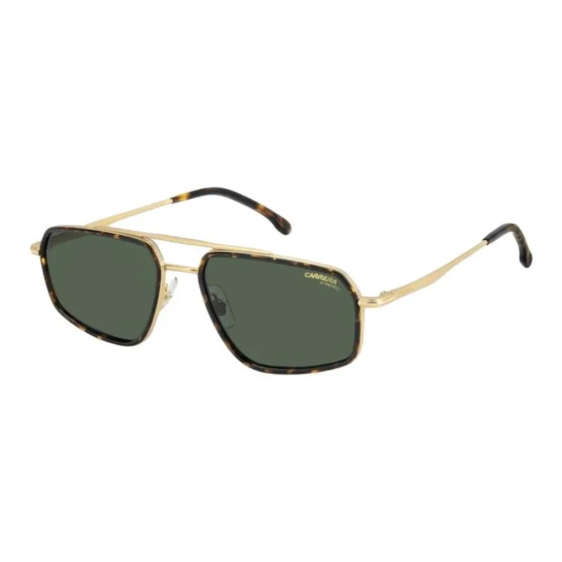 CARRERA Metal Aviator Sunglasses Men's Gold-0