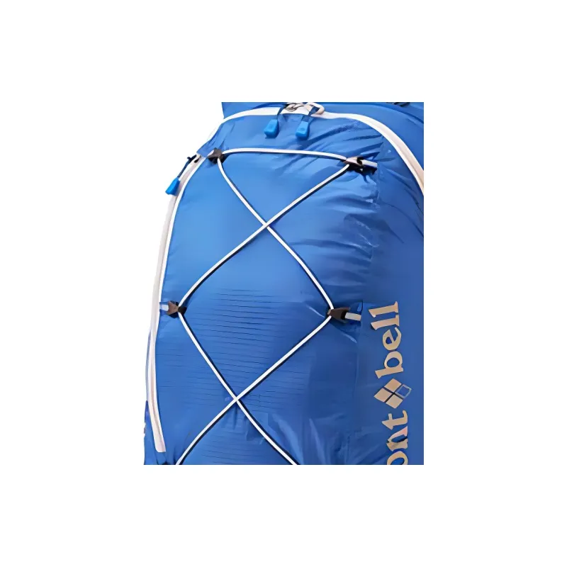 MONTBELL 15L Outdoor Bag Backpack Double Shoulder Backpack Polyamide Light Blue Unisex-3