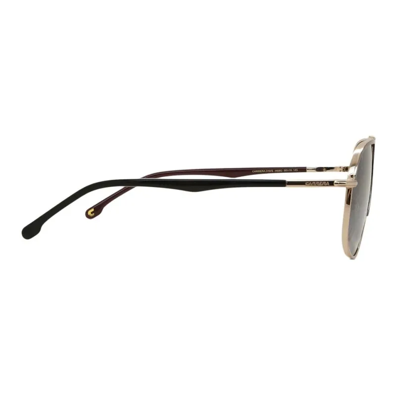 CARRERA Stainless Steel Aviator Sunglasses Men's Black-2