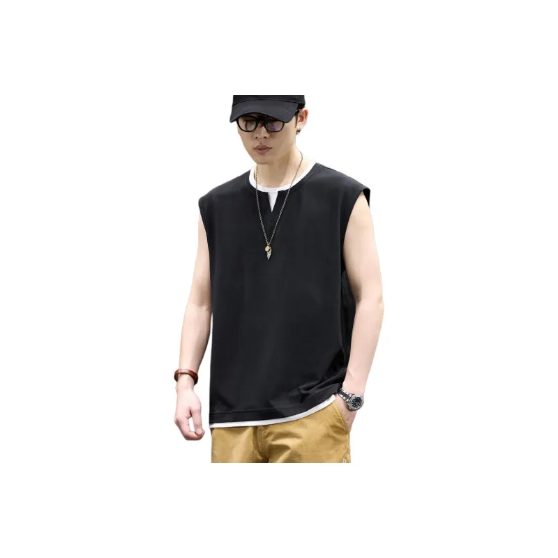 BUYDAUL Sleeveless T Shirt Men's-4