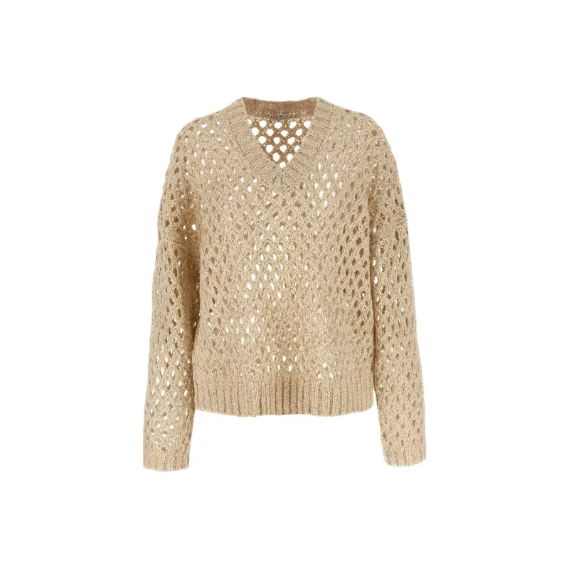 Brunello Cucinelli Knitwear Women's Beige-0
