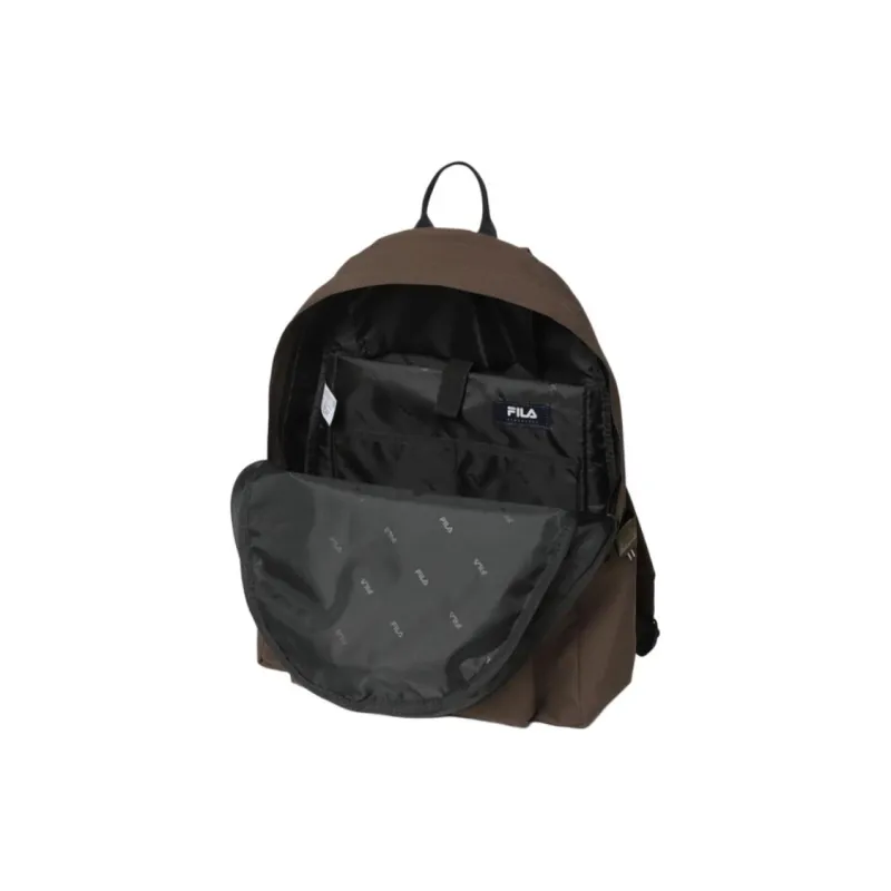 FILA Polyester Backpack Unisex Brown-2