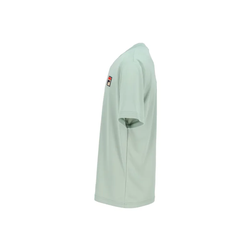 FILA Tennis T Shirts Men Green-2