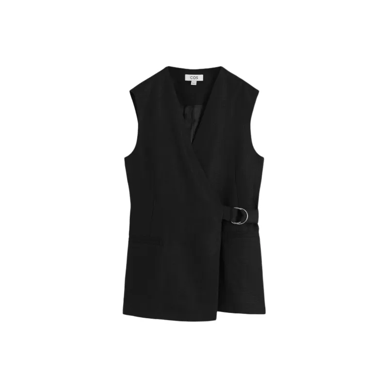 COS Vests Women's Black-0