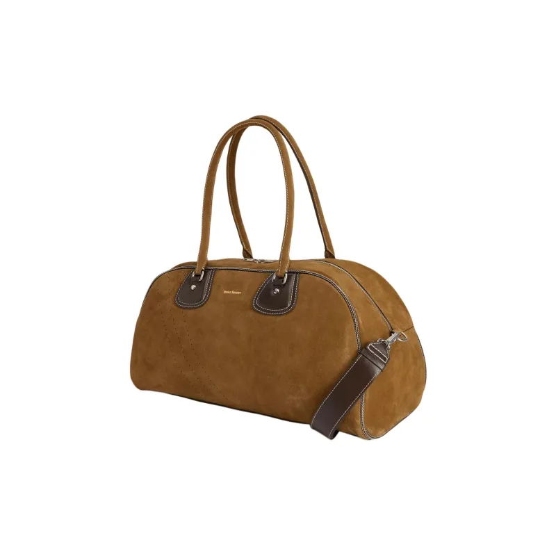Adidas Originals Wales Bonner Suede Bowling Bag-1