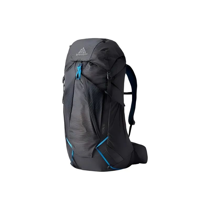 GREGORY Recycled Nylon Outdoor Mountaineering Bag Backpack, Backpack Medium Size Unisex Black-0