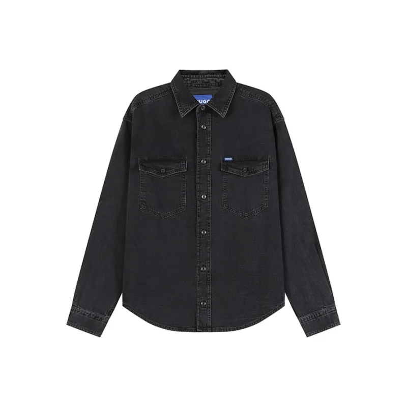 HUGO BOSS SS25 Shirt Men's Black-0
