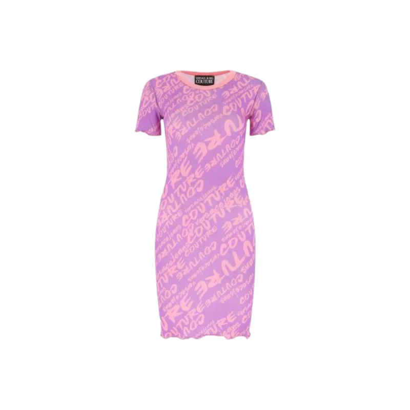 VERSACE JEANS COUTURE FW22 Dress Pink-0