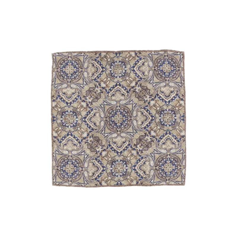 Brunello Cucinelli Silk Scarves Men's Umber-0