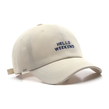 PLAN IN Cotton Baseball Caps Unisex