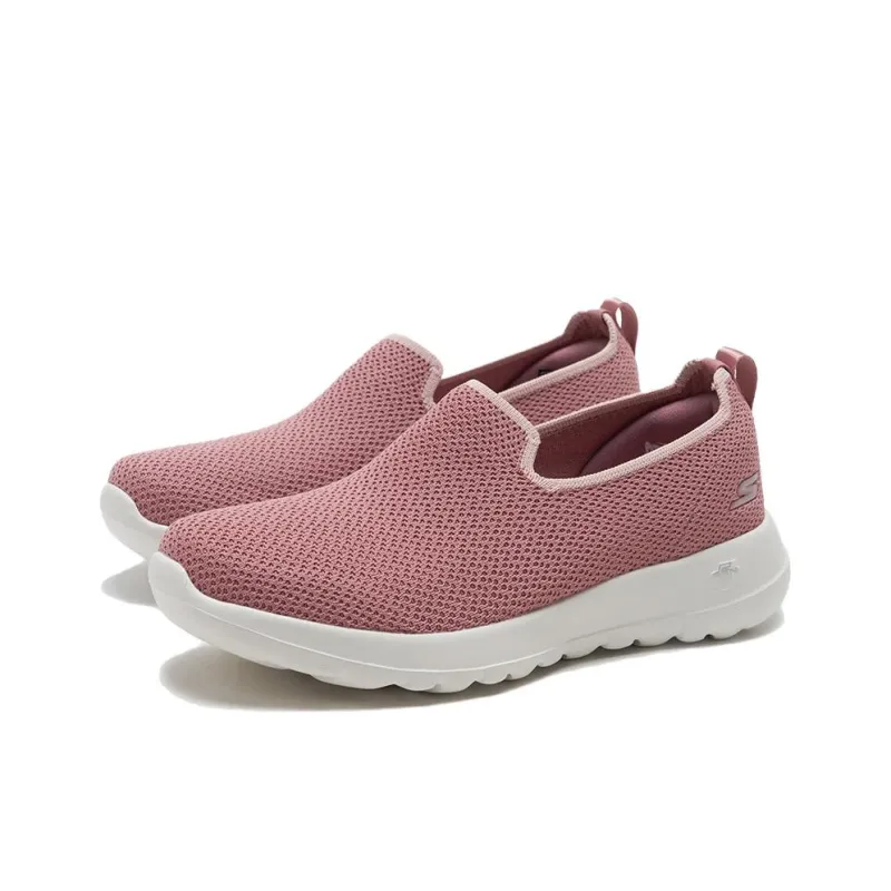Skechers GO WALK Joy Abrasion Resistant Breathable Low Top Casual Shoes Women's Pink-1