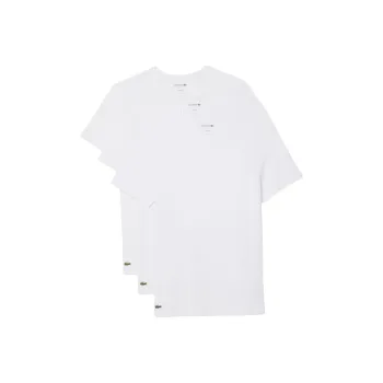 LACOSTE T Shirts Men 3 Pack White/001