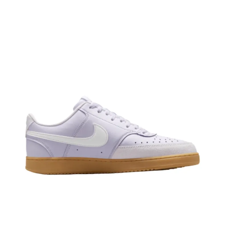 Nike Court Vision Low Top Skateboard Shoes Men's Purple-1