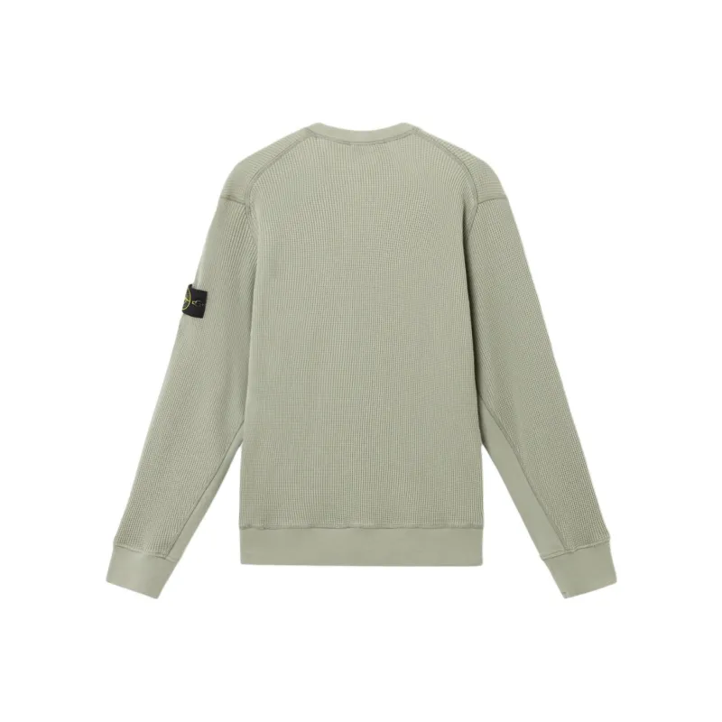 STONE ISLAND Sweatshirt Men's Sage Green-1