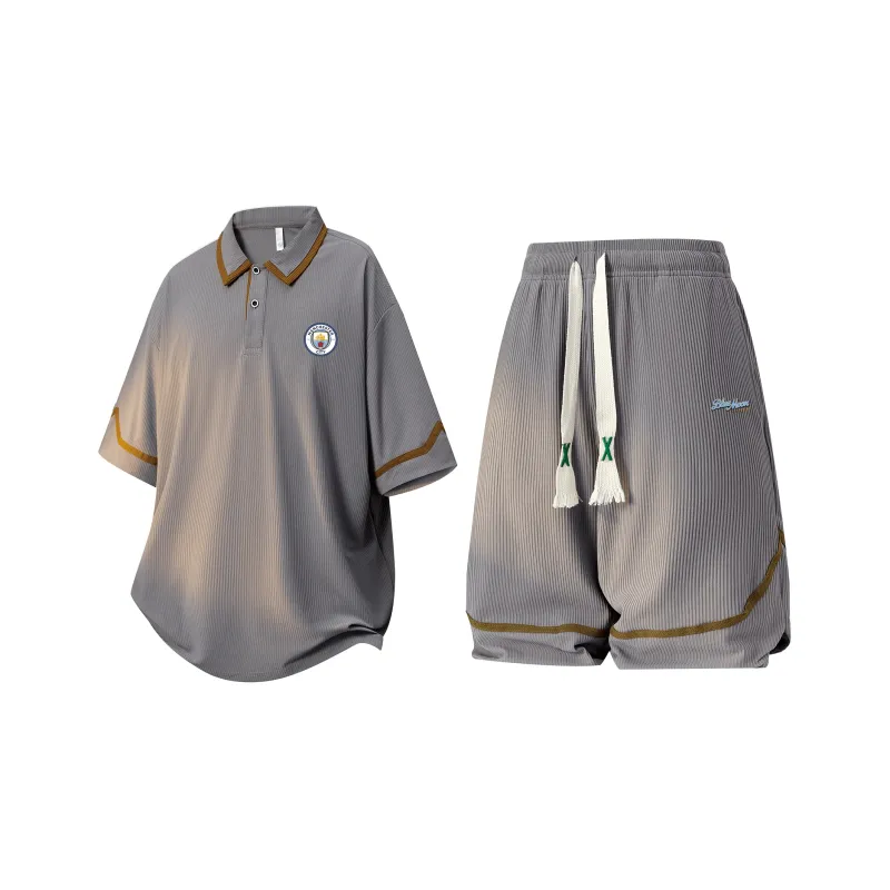 Manchester City F.C. Casual Sportswear Unisex 2 Piece Set-3