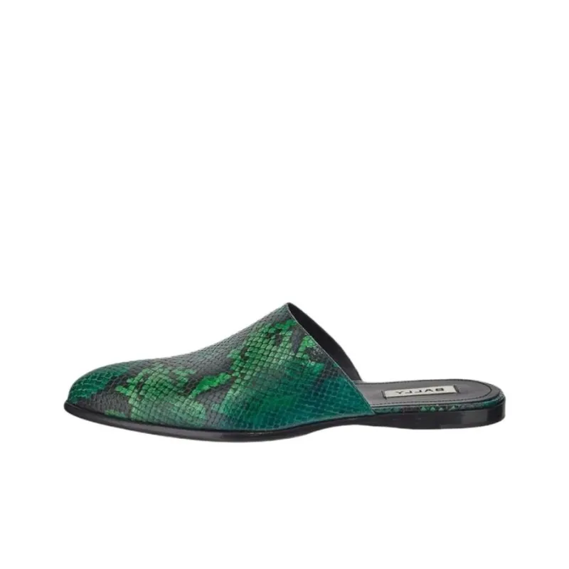 BALLY Closed Toe Slippers Men's Green-0
