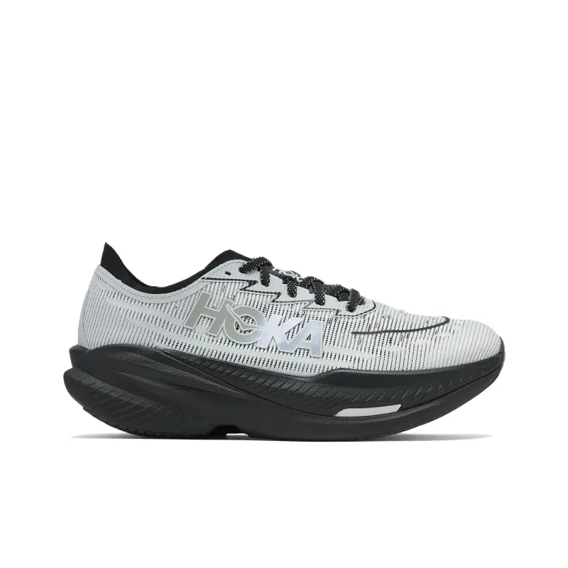 HOKA ONE ONE MACH X 2 Abrasion Resistant Low Top Running Shoes Unisex Gray-1