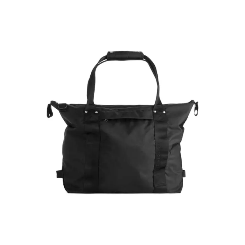 ARKET Polyamide Tote Bag, Shopping Bag, Shoulder Bag, Handbag Tubas Unisex Black-0