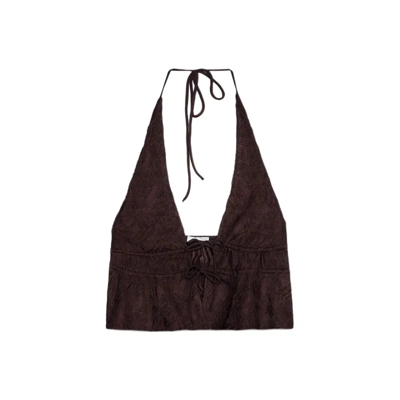 ZARA Camisoles Women's Dark Brown-0